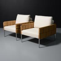 Pair of Toan Nguyen RATIO Leather Lounge Chairs - Sold for $8,960 on 11-16-2025 (Lot 832).jpg